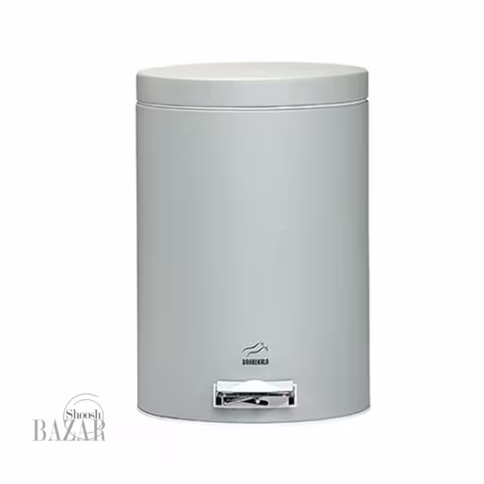 سطل زباله پدالدار 14 لیتری سایلنت نقره ای در فلزی بهازکالا 16176100