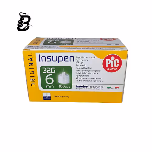 سر سوزن قلم انسولین پیک شماره 6 (Pic Solution)