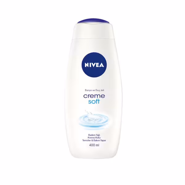 شامپو سر و بدن آلمانی NIVEA Cream Soft نیوآ 400 میل