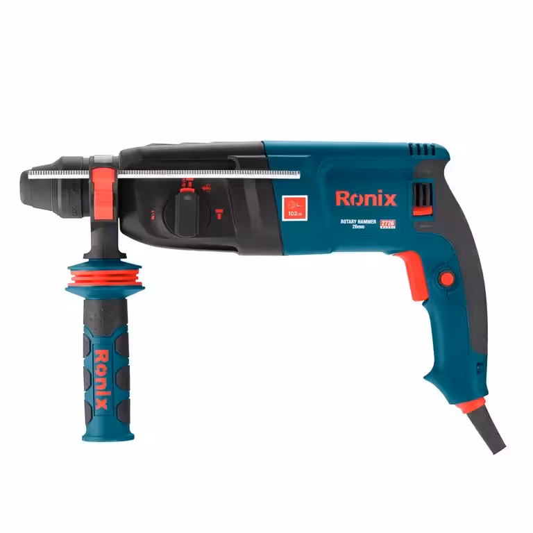 بتن کن برقی رونیکس 26میلی متر-850وات- 3کیلویی- 4000ضربه در دقیقه مدل 2726