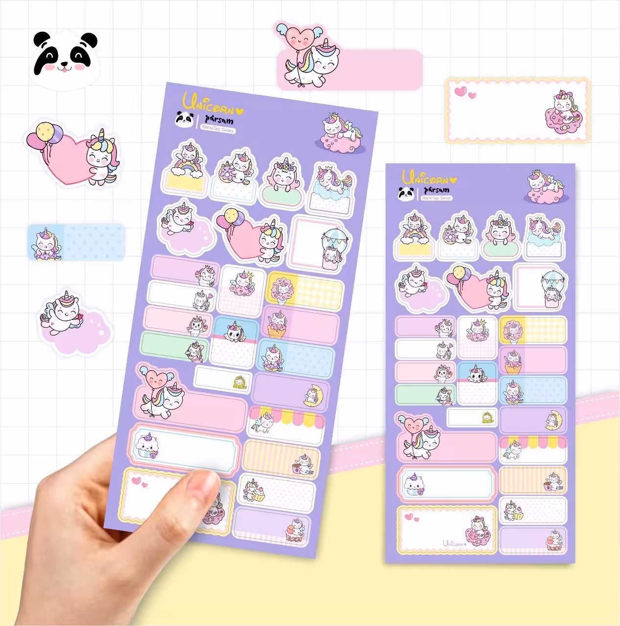 برچسب اسم یونیکورن