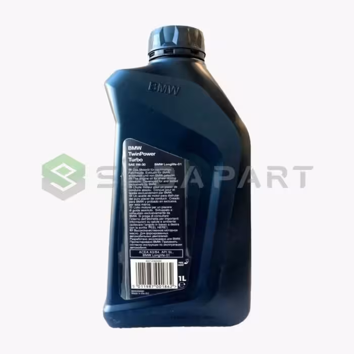 روغن موتور 5W30 SN بی ام و (ساخت عمان) – 1 لیتری – محصول اصلی