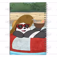 دفتر مشق کارتون سه کله پوک