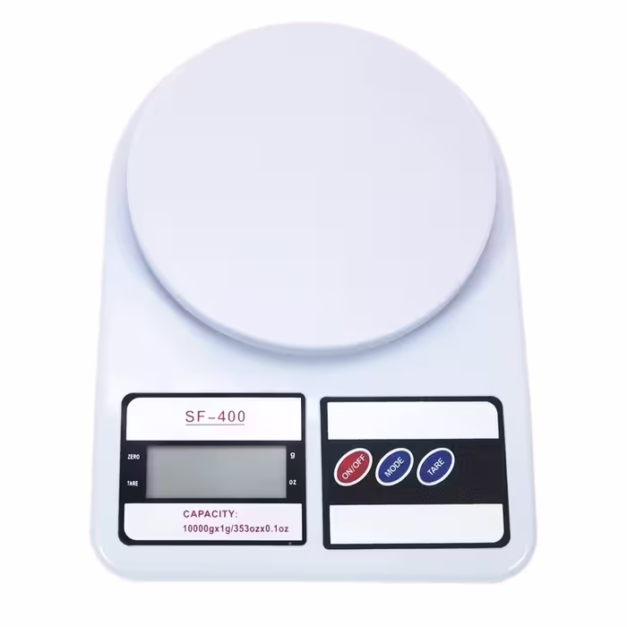 ترازو آشپزخانه دیجیتال الکترونیک مدل SF-400 ظرفیت 10 کیلوگرم