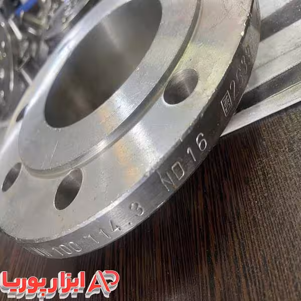 فلنج گلودار 4 اینچ ریس فیس DN100/114.3 PN16 DIN2633