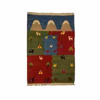 گلیم گبه دستباف کد GLG10