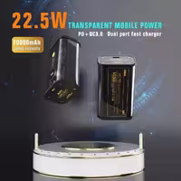 پاوربانک لنیز مدل PX152D ظرفیت 10000 میلی‌آمپر ساعت
