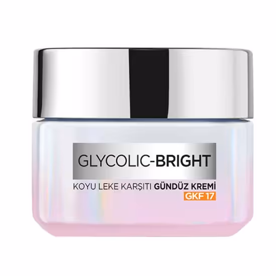 کرم روز روشن کننده و ضد لک لورال پاریس LOREAL PARIS مدل GLYCOLIC BRIGHT حجم 50 میل