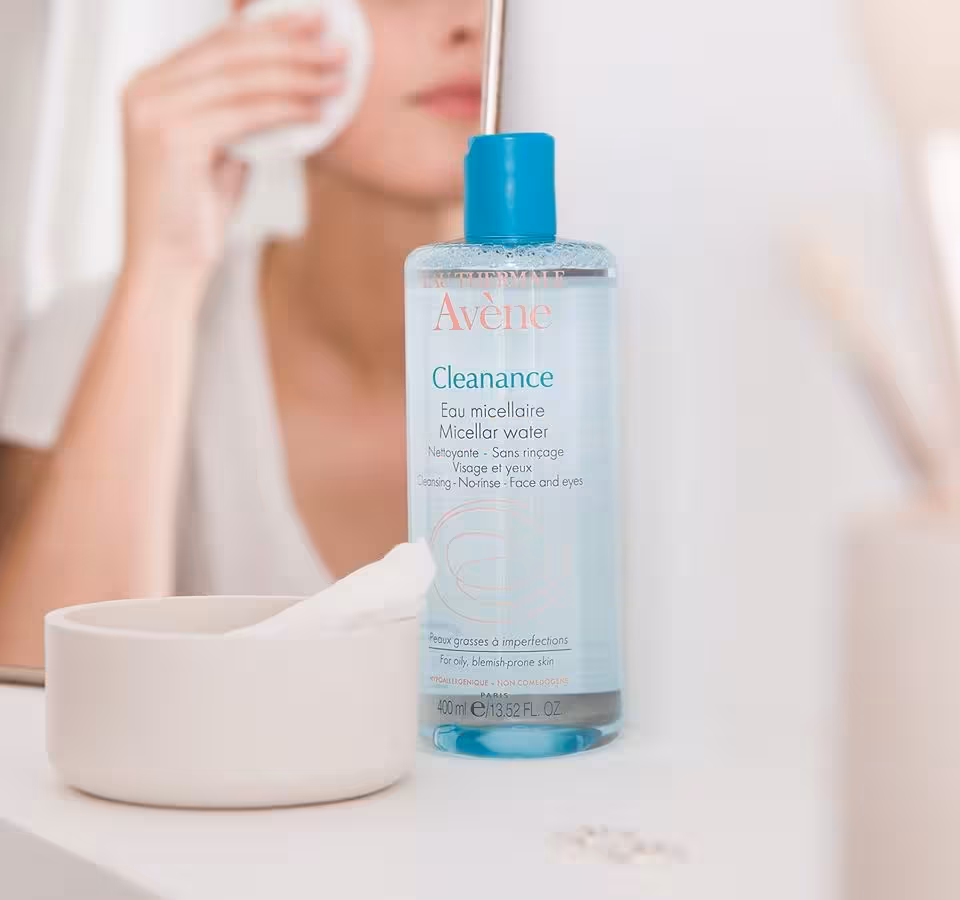 میسلار واتر اون پوست چرب و حساس Avene Cleanance Micellar