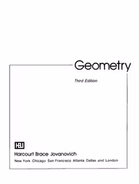 خرید و دانلود نسخه کامل کتاب Geometry