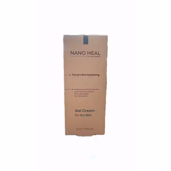 ژل کرم آبرسان مناسب پوست خشک تیوپی نانوهیل 50 میلی‌لیتر Nano heal
