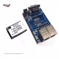 ماژول مبدل سریال به شبکه wilan / سوکت کامل