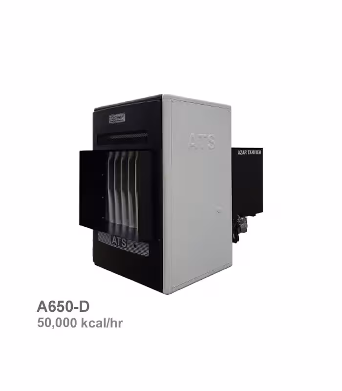 هیتر گازی کانالی آذر تهویه مدل A650-D