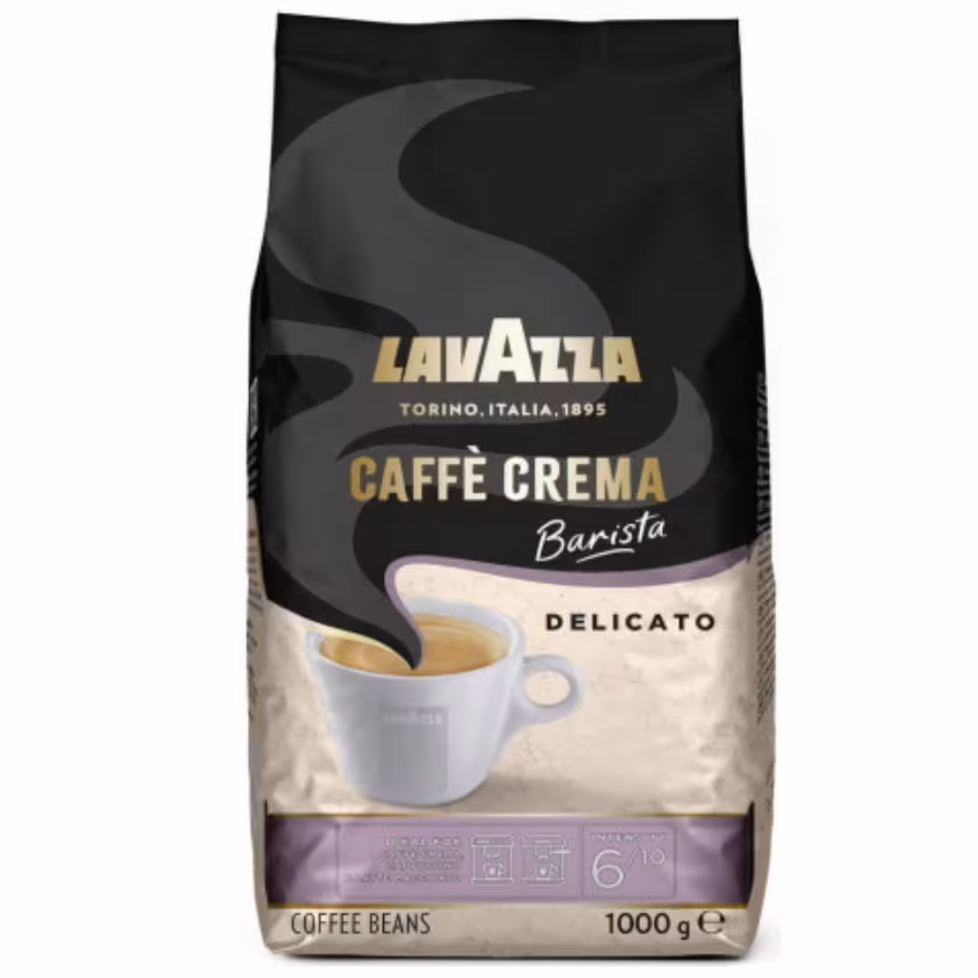 قهوه کافه کرما باریستا دلیکاتو لاوازا Caffè Crema Barista Delicato