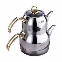 کتری قوری استیل محصول آجار ترکیه کد ACAR_0315