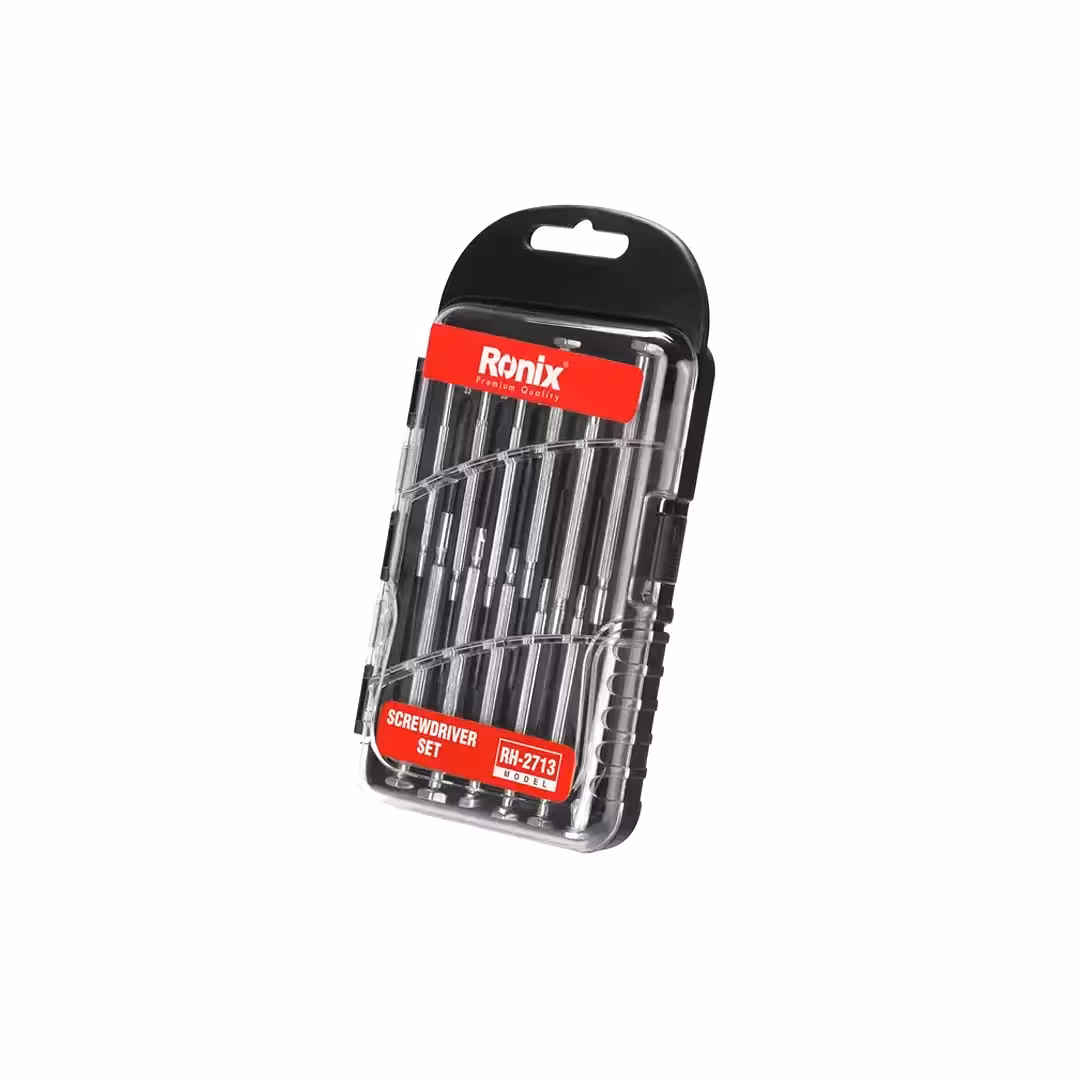 ست 12 عددی پیچ گوشتی ساعتی دسته فلزی رونیکس RH-2713