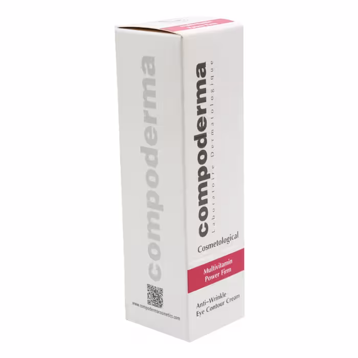 کرم ضد چروک و سفت کننده دورچشم مولتی ویتامین پاور فریم کمپودرما