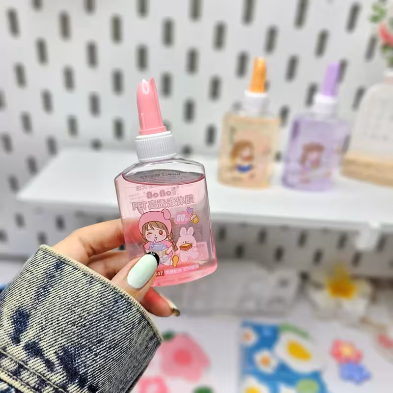 چسب مایع طرح دختر