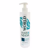 ماسک مو با آبکشی کراتین  ورد حجم 500 میل World Hair Mask Contain  KERATIN