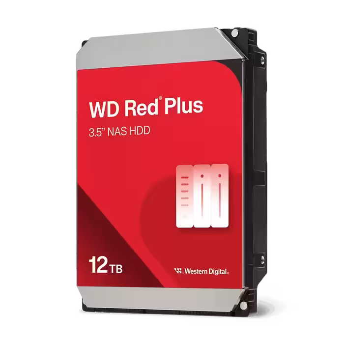 هارد اینترنال وسترن دیجیتال Red Plus WD120EFGX 12TB - فروشگاه کارما آی‌تی