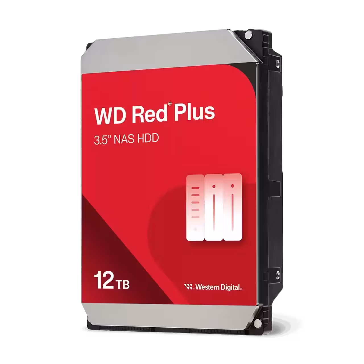 هارد اینترنال وسترن دیجیتال Red Plus WD120EFGX 12TB - فروشگاه کارما آی‌تی