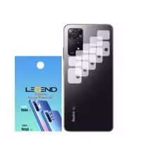 محافظ لنز دوربین نانوگلس مدل LEGEND مناسب موبایل شیائومی Note 11 Pro بسته 5 عددی