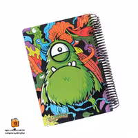 دفتر خط دار 100 برگ طرح مانستر لانگو (Lango)