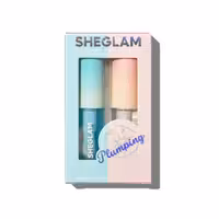 پک دو عددی لیپ گلس حجم دهنده شیگلم Sheglam مدل Plump Addict Hot and Cold lip Gloss Duo