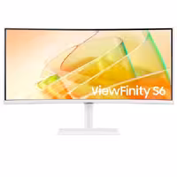 Samsung ViewFinity S6 S65TC 34 Inch UWQHD VA 5ms 100Hz Curved Gaming Monitor
