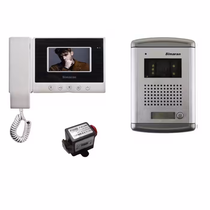 دربازکن تصویری سیماران مدل hs43-vfac1 به همراه محافظ ولتاژ مانیتور | چاوه