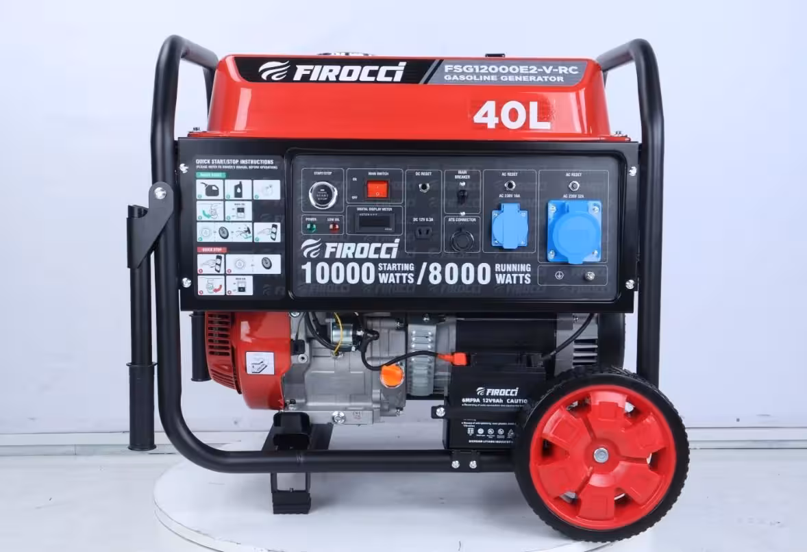 موتور برق 10 کیلو وات فیروکسی ریموت دار مدل FSG12000E2-V-RC