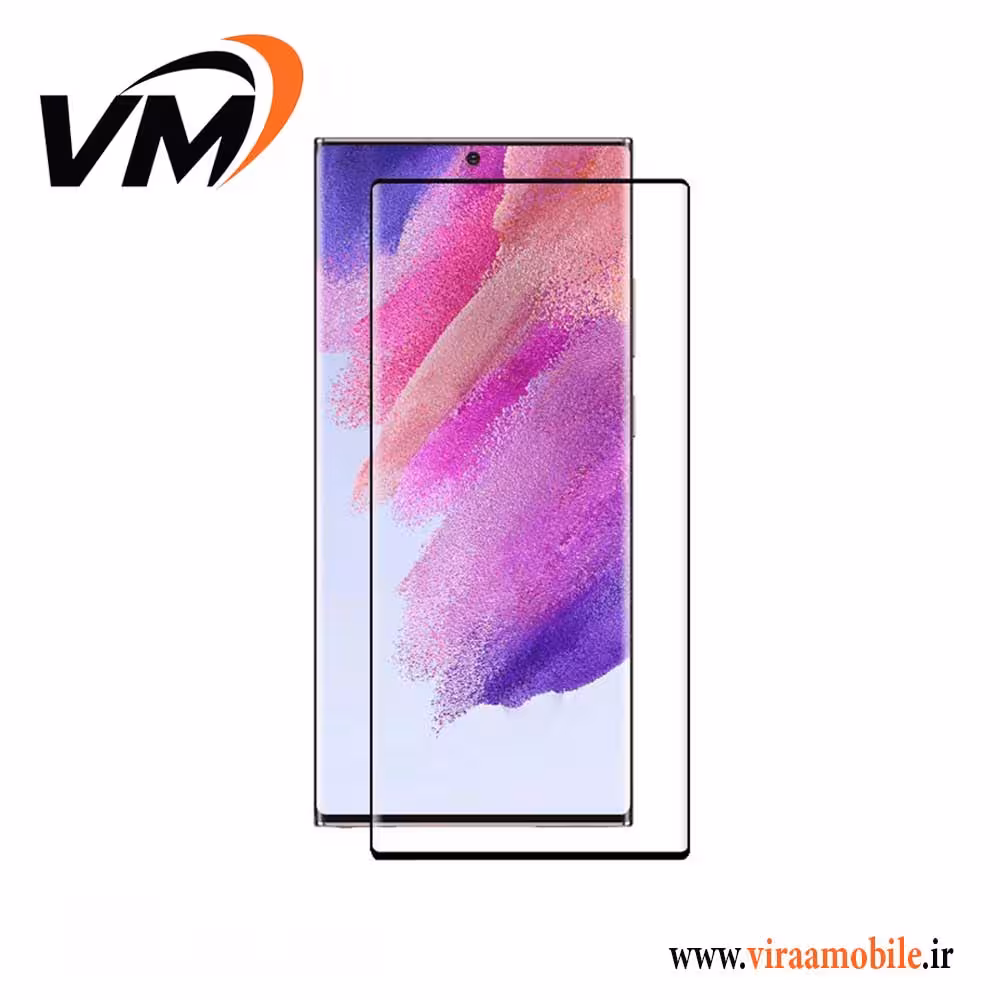 محافظ صفحه نمایش فول چسب سامسونگ Galaxy S22 ultra