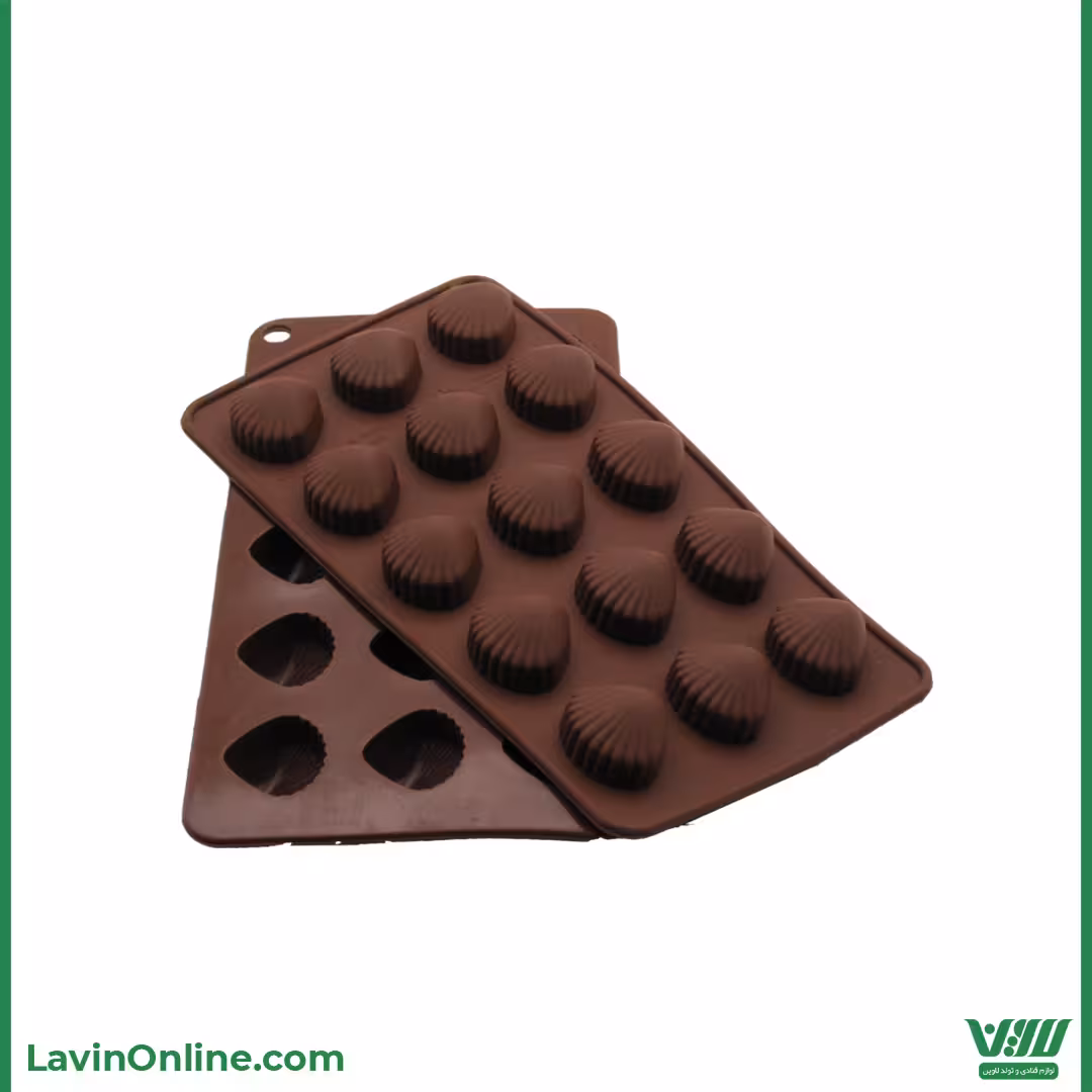 قالب سیلیکونی شکلات صدف