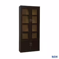 کتابخانه میزلند مدل درب دار