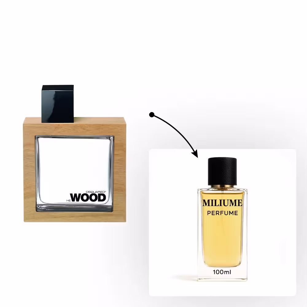اسانس عطر He Wood برند RenneTouch - کد 1523 - هی وود 100ML - میلیوم پرفیوم