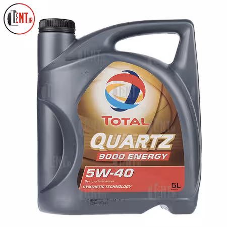 روغن موتور خودرو توتال 5W40 مدل Quartz 9000 Energy حجم 5 لیتر