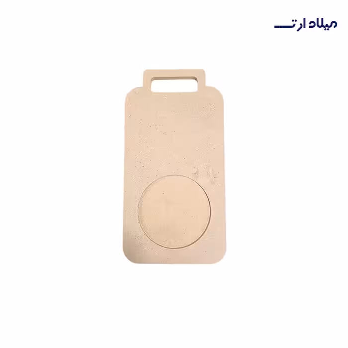 بیس MDF زیر لیوانی دسته صاف 12.5*25سانت
