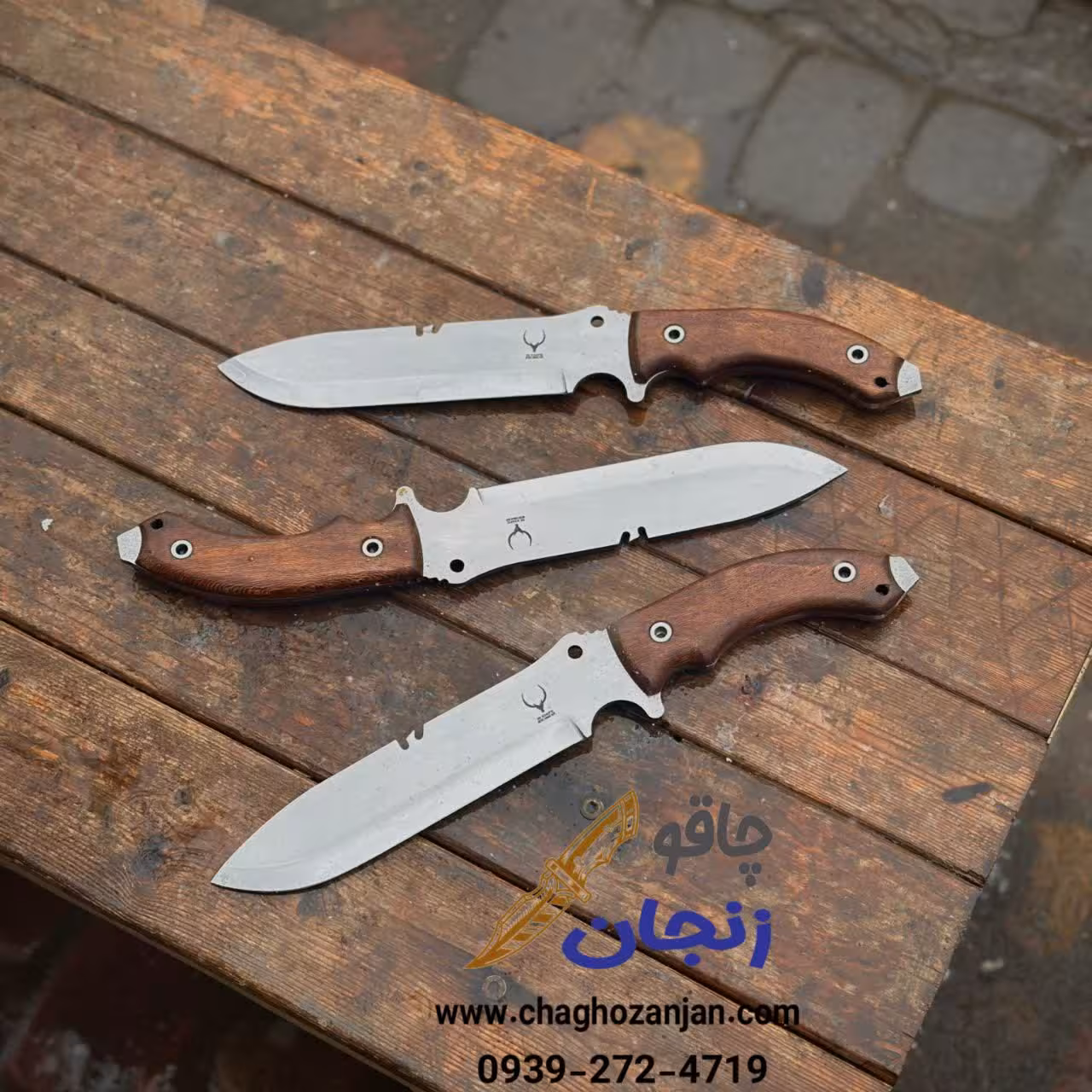چاقو تاهوما دو پخ محصول ایران نایف ساخت زنجان | ارسال فوری