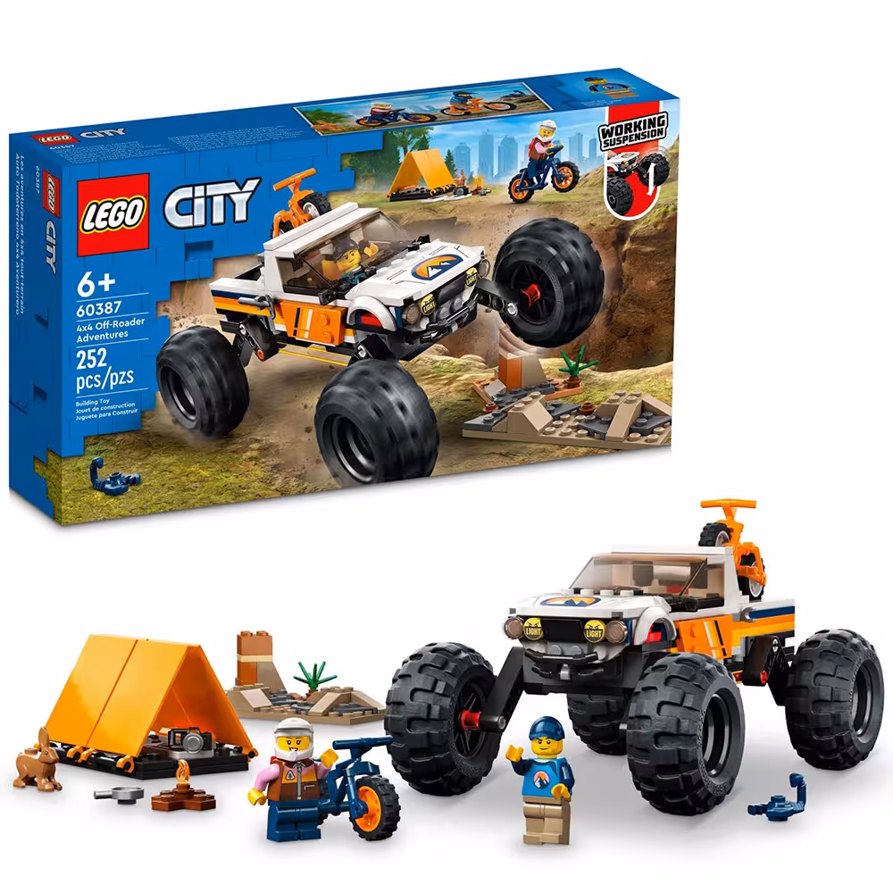 لگو City مدل 4×4 Off-Roader Adventures 60387