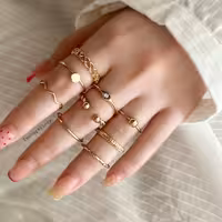 پک انگشتر 9 عددی گوی