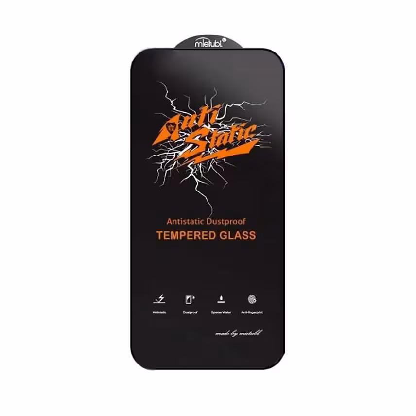 گلس شیشه ای iPhone 15 مارک Mietubl مدل Anti-Static