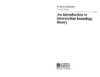 خرید و دانلود نسخه کامل کتاب An introduction to intersection homology theory