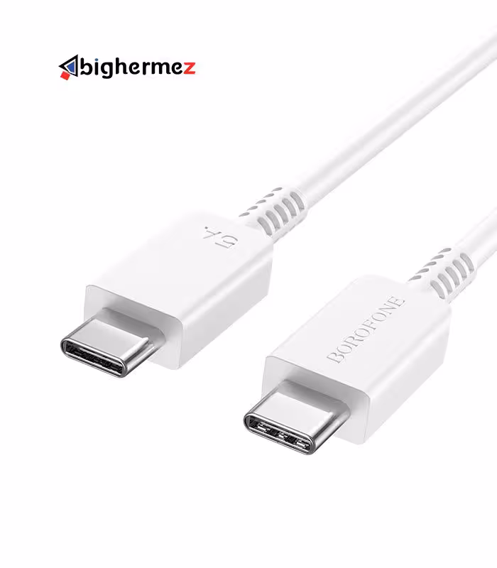 کابل شارژ دوسر TYPE-C بروفون مدل BX69 100W به طول 1 متر