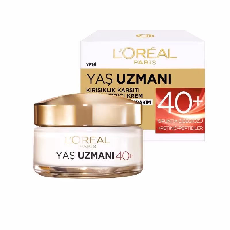 کرم ضد چروک و سفت کننده لورآل سری YAS UZMANI  40