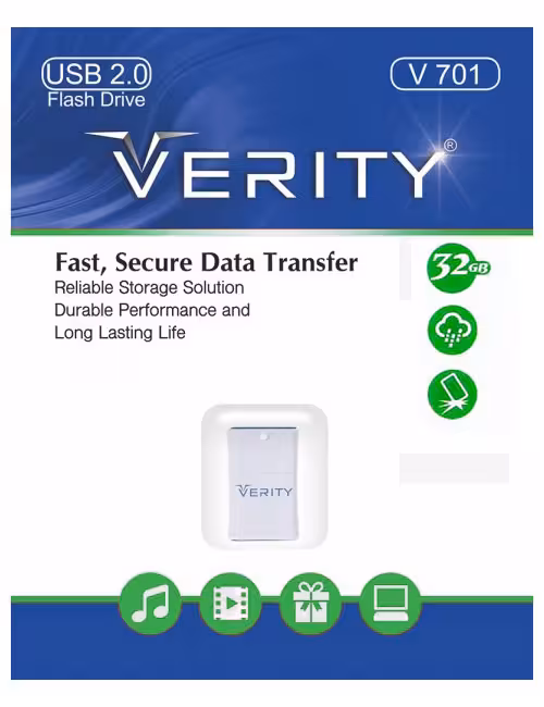 فلش مموری وریتی مدل V701 ظرفیت 32 گیگابایت