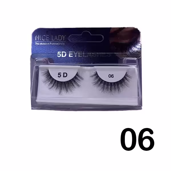 مژه 5 بعدی نایس لیدی شماره 06