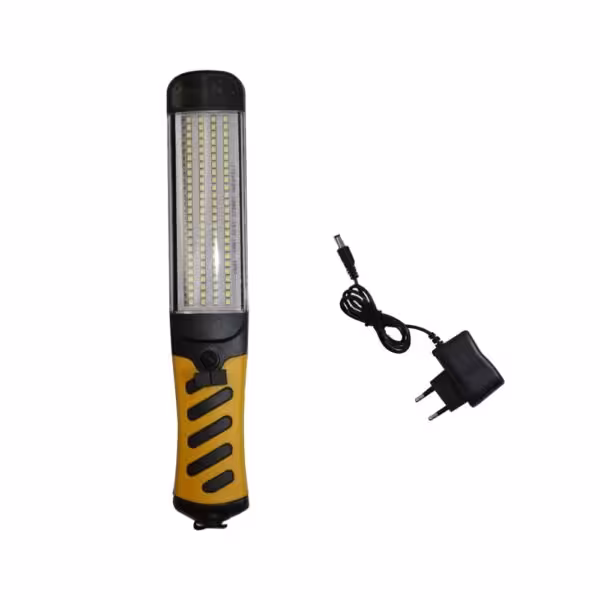 چراغ شارژی 105 LED کارناوال مدل LW-105 با روشنایی فوق‌العاده و باتری پرقدرت