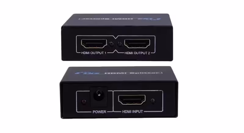 اسپلیتر اچ دی ام ای 2 پورت HDMI SPLITTER 2 port Ver 1.4