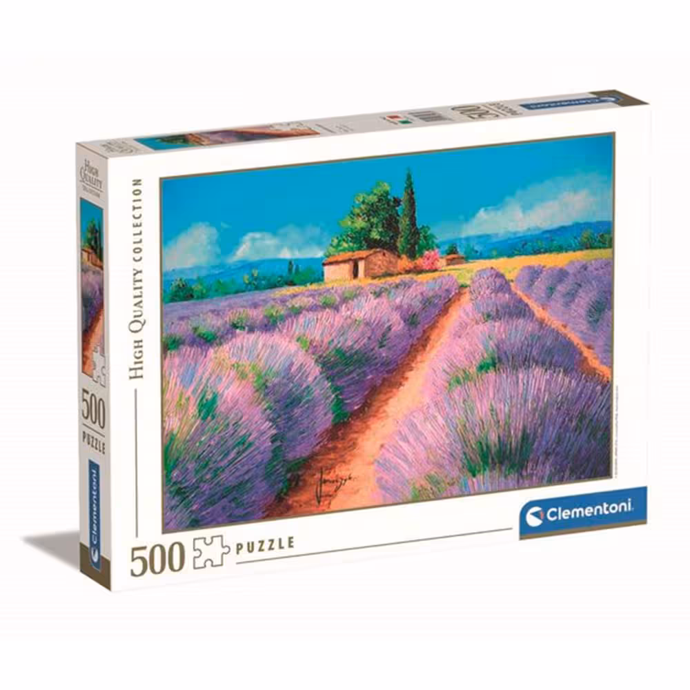 پازل 500 قطعه Clementoni طرح رایحه اسطوخودوس