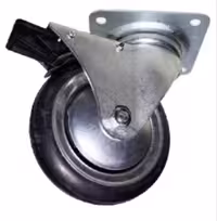 چرخ ورقی اصفهان رولبرینگی ترمزدار سایز 200  (قیمت عمده با درصد تخفیف خوب تماس بگیرید)